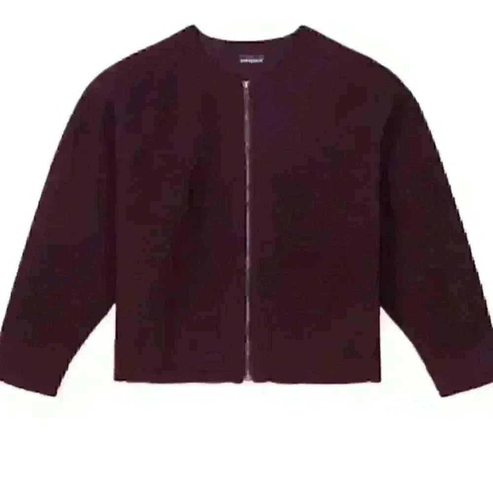 PATAGONIA Purple Sweater Full Zip Fleece Jacket Medium